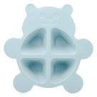 Kit refeição infantil em bambu ecológico Baby Bear Azul Lyor 3 peças