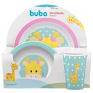 KIT refeição infantil Girafa