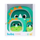 Kit Refeição Introdução Alimentar Infantil Buba Zoo Dino