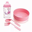 Kit Refeição Rosa 7017 Kuka