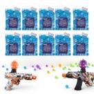 Kit Refil Bola de Gel 10.000un Para Arma Gel Ball Munição Refil