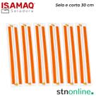 Kit Refil de 30cm com 6 Unidades Modelo Sela e Corta para Seladoras Pedal e Manual Isamaq Kit Refil de 30cm com 6 Unidades Modelo Sela e Corta para Seladoras Pedal e Manual Isamaq