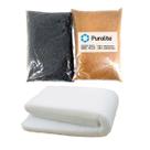 Kit Refil Deionizador 2 Estágios Carvão Perlon Resina MB400