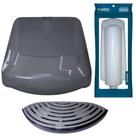 Kit Refil Filtro Latina Pa355 + Bandeja Prata + Topo Tampa