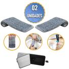 Kit Refil Microfibra para Rodo Mop Flat Retangular Ideal para Limpeza de Cozinha Sala e Escritório Kit Refil Microfibra para Rodo Mop Flat Retangular Ideal para Limpeza de Cozinha Sala e Escritório