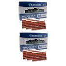 Kit Refil Remendo com 2 Caixas Para Pneu Sem Câmara Macarrão 120 Unidades Bremen