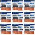 Kit Refil Remendo com 9 Caixas Para Moto Pneu Sem Câmara Macarrão 540 Unidades Bremen
