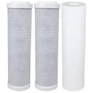 Kit Refil Reposição Fabricação Cerveja Carbon Block Polipropileno 5 Micra Cor Branco Royal B&B