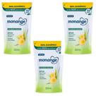 Kit Refil Sabonete Líquido Monange 200ml Detox + Flor De Lavanda