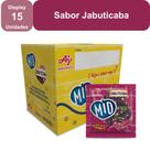 Kit Refresco em Pó MID Sabor Jabuticaba Com 15 Unidades de 20g Kit Refresco em Pó MID Sabor Jabuticaba Com 15 Unidades de 20g