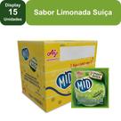 Kit Refresco em Pó MID Sabor Limonada Suíça Com 15 Unidades de 20g