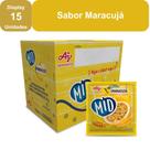 Kit Refresco em Pó MID Sabor Maracujá Com 15 Unidades de 20g Kit Refresco em Pó MID Sabor Maracujá Com 15 Unidades de 20g