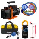Kit Refrigeração Ar Condicionado Bomba De Vácuo 2 Cfm Suryha Bivolt