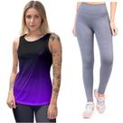 Kit Regata Slim Corrida Yoga Calça Legging Academia UV50 orrida Yoga Pilates Dry