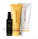 Kit Regeneração Intensa Shampoo e Máscara Bio Vegan + Bbcream Hoka'