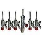 Kit Registro Ramal Fogão Piacere Vetro 5b Inox G6