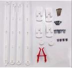 Kit Regulador Berço - Ferragem Grade Móvel P/ 25mm