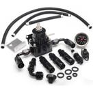 Kit Regulador de Pressão de Combustível YESHMA EFI 0-100psi com Medidor