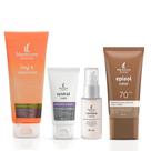 Kit Rejuvenescimento Dia c/ Reviline Retinol Sérum + Episol Color base - Tom 3 Médio Kit Rejuvenescimento Dia c/ Reviline Retinol Sérum + Episol Color base - Tom 3 Médio