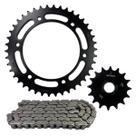 Kit Relação Bmw G310S Gs310 17 A 23 Aco 1045 Com Retentor Kit Relação Bmw G310S Gs310 17 A 23 Aco 1045 Com Retentor