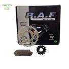 Kit relacao cbx 200 95/02 raf passe fino