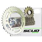 Kit relacao completa c/retentor scud yamaha xtz 125