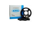 Kit relacao completa kmc japan dafra apache 150