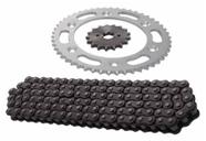 Kit Relação Completa Xtz250 Lander Importada Aço 1045 Passo 428 Sem Retentor