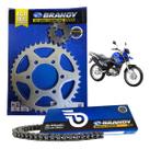 Kit Relação Completo 428x122L Yamaha Xtz 150 Crosser _ Brandy Kit Relação Completo 428x122L Yamaha Xtz 150 Crosser _ Brandy