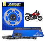 Kit Relação Completo 520x114l Para Moto Honda NC 750X Brandy