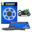Kit Relação Completo 525x112L Kawasaki Z1000 Sx 2011 até 2013 _ Brandy