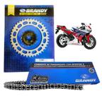 Kit Relação Completo 525x112L Para Moto Honda Cbr 600rr 2007 Até 2016 _ Brandy