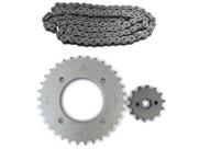 Kit Relação Coroa 33D Pinhão 14D Corrente 428H Darom Biz 110 2016...