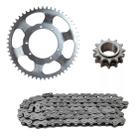 Kit relacao corrente/coroa 54dts/pinhao 11dts mobilete caloi / monark Kit relacao corrente/coroa 54dts/pinhao 11dts mobilete caloi / monark