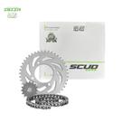 Kit relacao crypton 115 12/16 scud (passe 420)