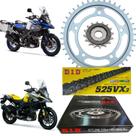Kit relação did premium suzuki dl 1000 v-strom (2014-2020) - 42/17t - (525vx3-120zb)