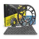 Kit Relação Durag Corrente Cz S/ Retentor Ktm Husqvarna GasGas 250/300/350/450