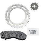 Kit Relação Fazer 250 2006 A 2017 Transmissão Cachorro Loco Aço 1045 Corrente Reforçada