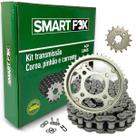 Kit Relação Honda Cg Titan Fan 150 Com Retentor Aço 1045 Kit Relação Honda Cg Titan Fan 150 Com Retentor Aço 1045