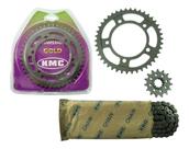 Kit Relação Kmc C/ Retentor Honda Crf230 Aço 1045 Serjao