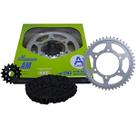 Kit Relação Kmc Tiger 800 2012 A 2016 Com Retentor Aço 1045