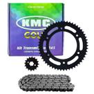 Kit Relação Lander 250 Tenere 250 Passo 520 aço 1045 Com Retentor Kmc
