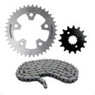 Kit Relação Passe Fino Cbx 250 Twister Coroa 38 Pinhão 14