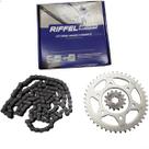 Kit Relação Riffel Factor 125i 150 Fazer 150 Sem Retentor Kit Relação Riffel Factor 125i 150 Fazer 150 Sem Retentor
