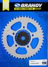 Kit Relação Suzuki GSX 750F 1998 até 2008 Brandy - Sem Corrente