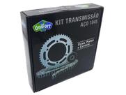 Kit Relação Titan 160 / Fan 160 Aço 1045 Unifort 428x118x44x15
