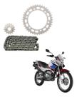 Kit Relação Tração Transmissão Com Retentor Nx Falcon 400 99 2000 2001 2002 2003 2004 2005 2006 2007 2008 Modelo Original