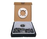 Kit relacao transmissao biz 110 110i bis 2016 em diante corrente pinhão coroa - 1195