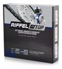 Kit Relação Transmissão Biz125 Riffel C/ Retentor - Prateado