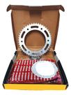 Kit relação transmissão bros 160 nxr es esdd esd xre 190 aço 1045 - 0598